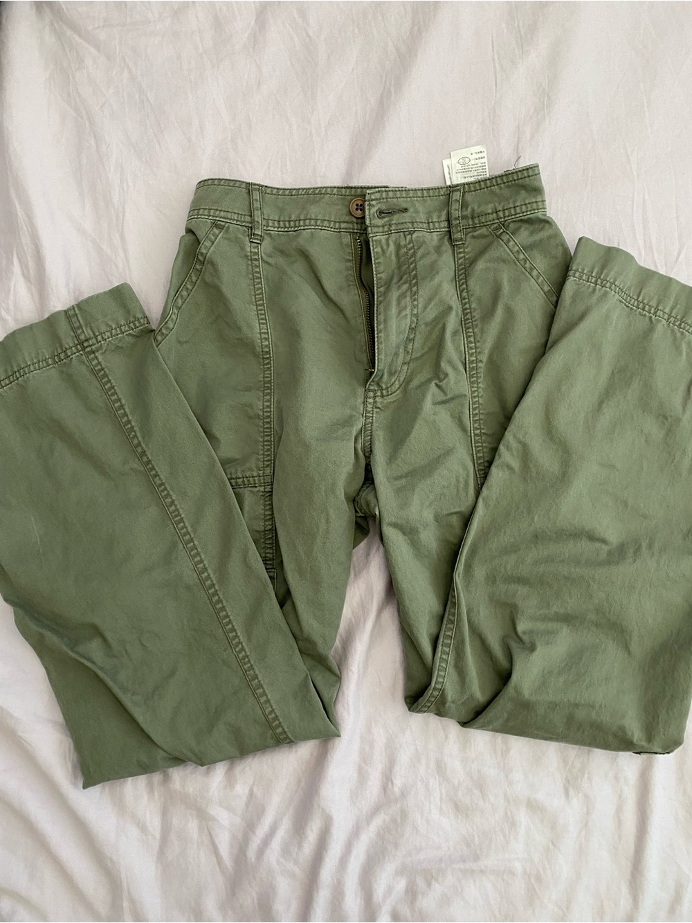 Abercrombie Olive Green Utility Pants